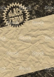 Black Friday poster (kraft paper Ver.)11