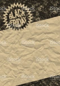 Black Friday poster (kraft paper Ver.)9