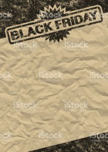 Black Friday poster (kraft paper Ver.)18