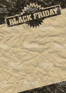 Black Friday poster (kraft paper Ver.)19