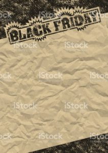 Black Friday poster (kraft paper Ver.)24