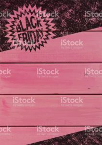 Black Friday poster (Wooden board Ver.)130