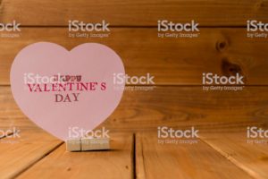 message card for Valentine's Day 1